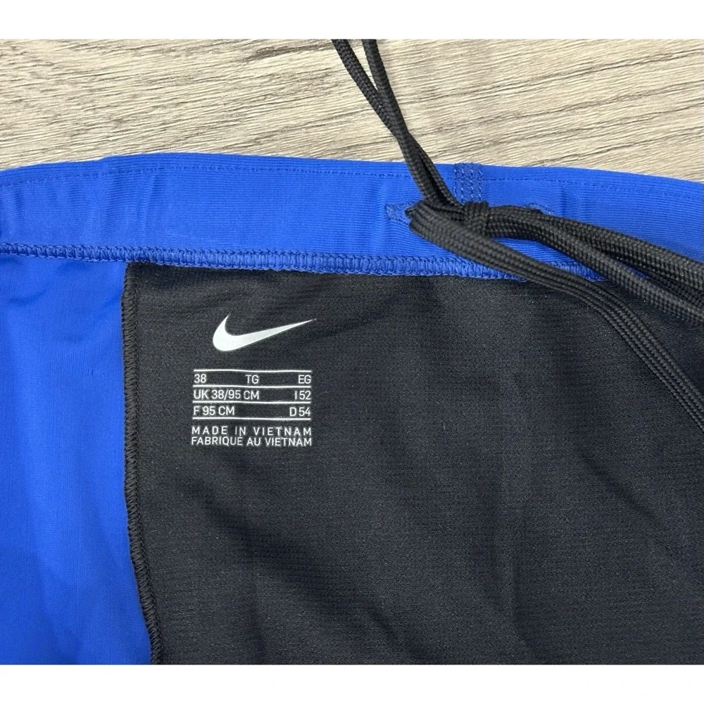 NIKE PERFORMANCE SWIMWEAR BLUE NESS8110- 494 SIZE 38 NWT‎